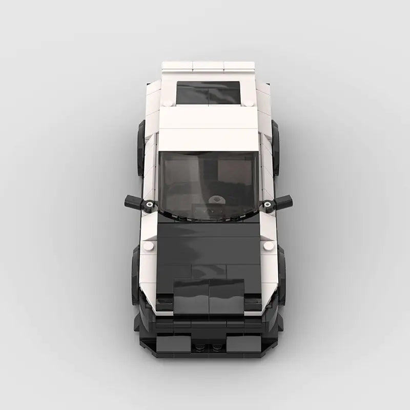MOC Toyota Trueno AE86 Black & White