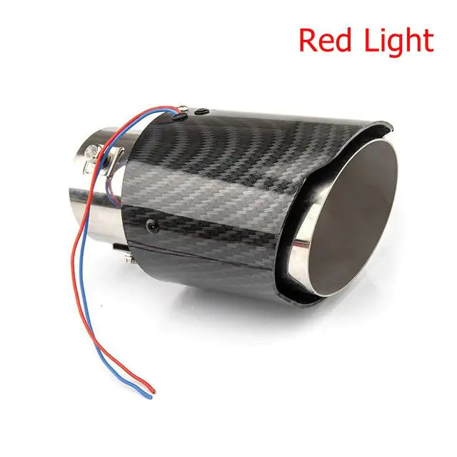 Car Exhaust Muffler Pipe LED Light