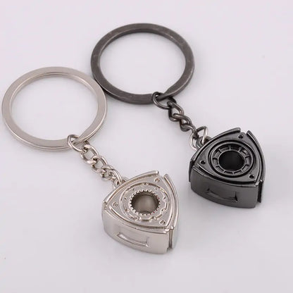 Rotary Wankel Engine Rotor Keyring