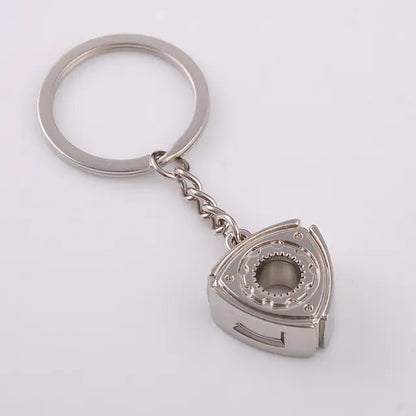 Rotary Wankel Engine Rotor Keyring