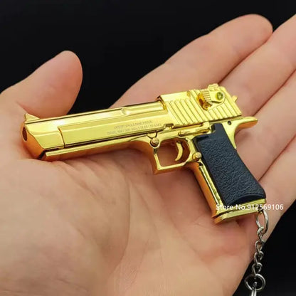 Toy Gun Miniature Model Keychain