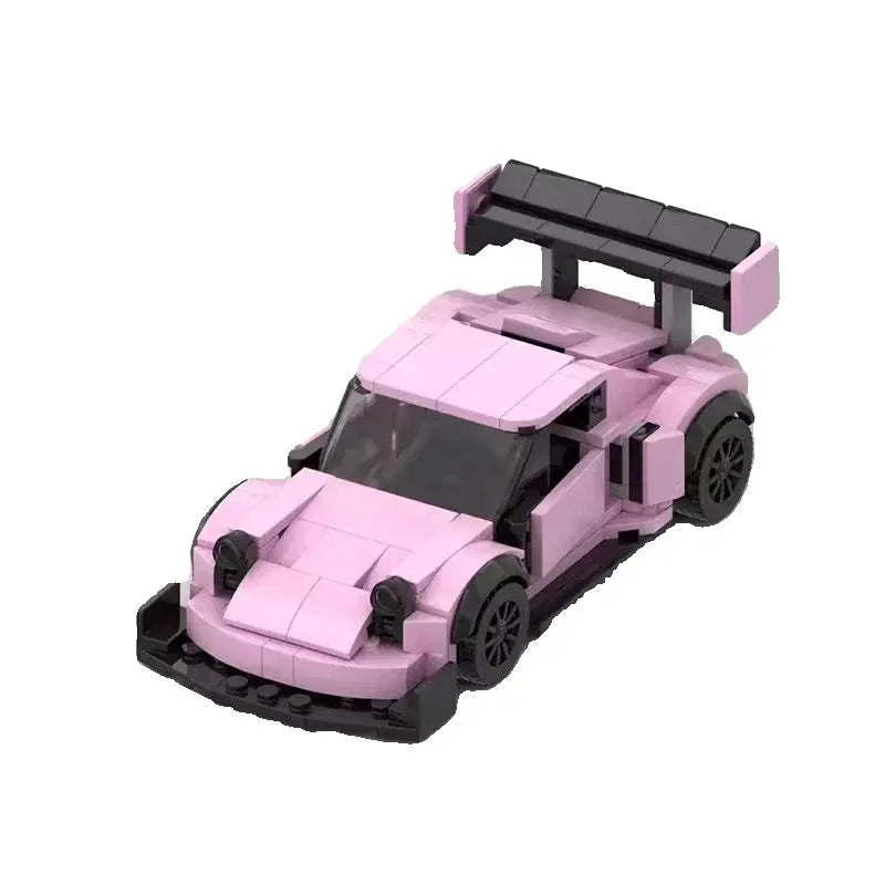 MOC Porsche 911 Wide Pink