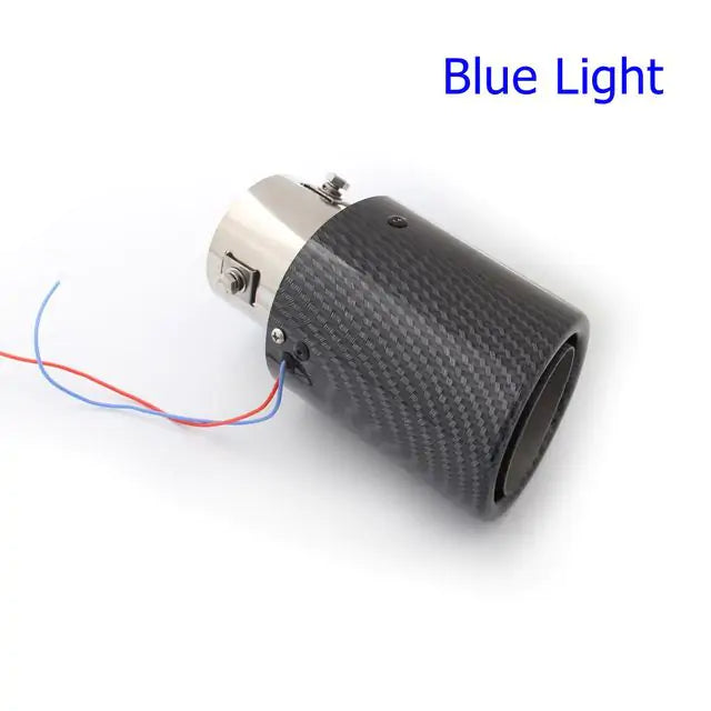 Car Exhaust Muffler Pipe LED Light