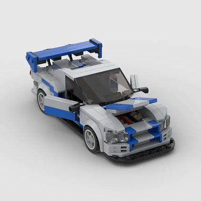 MOC Nissan Skyline GTR R34 Fast n Furious