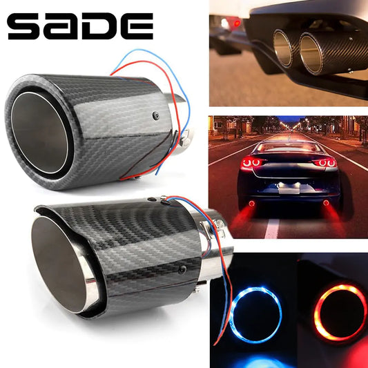 Car Exhaust Muffler Pipe LED Light