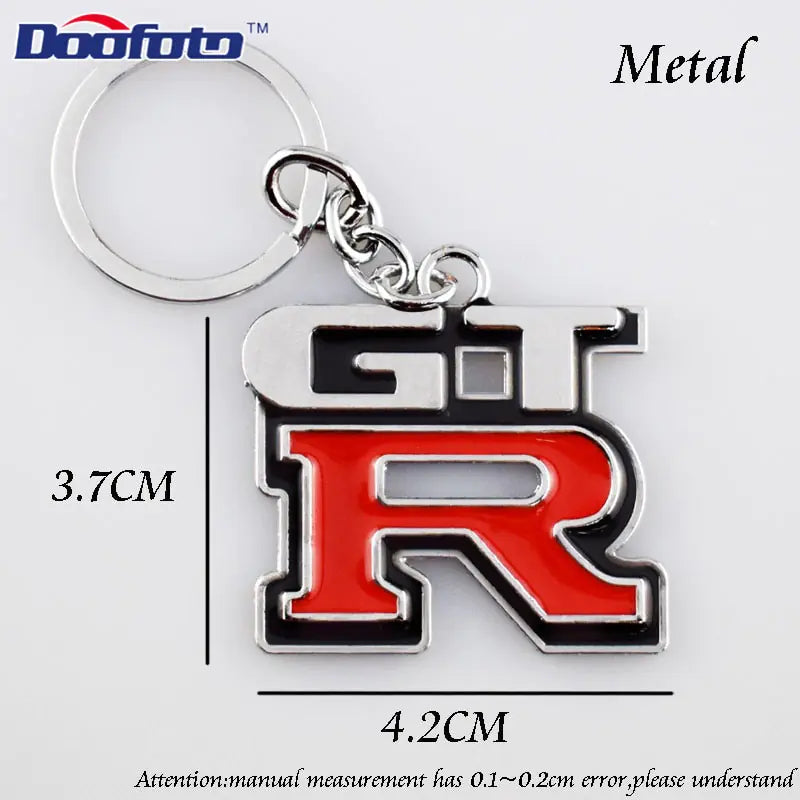 GT-R Keychain Metal Key Ring