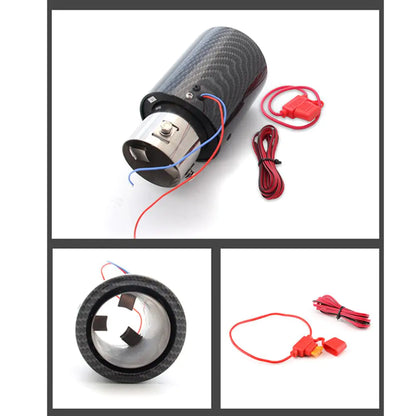 Car Exhaust Muffler Pipe LED Light