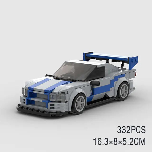 MOC Nissan Skyline GTR R34 Fast n Furious