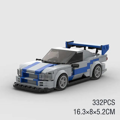 MOC Nissan Skyline GTR R34 Fast n Furious
