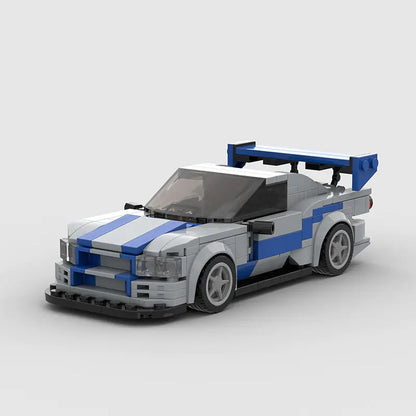 MOC Nissan Skyline GTR R34 Fast n Furious