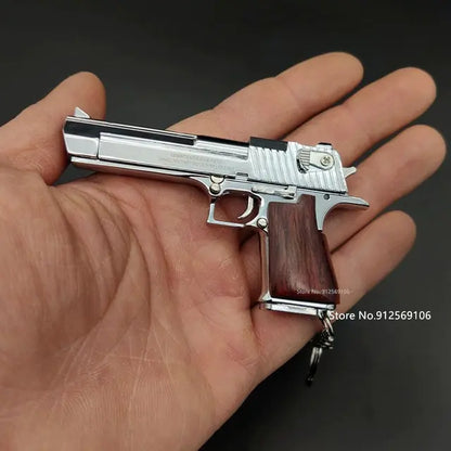 Toy Gun Miniature Model Keychain