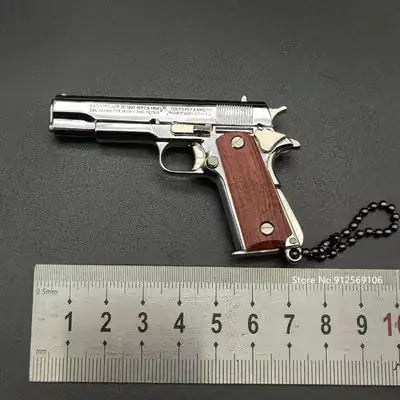 Toy Gun Miniature Model Keychain