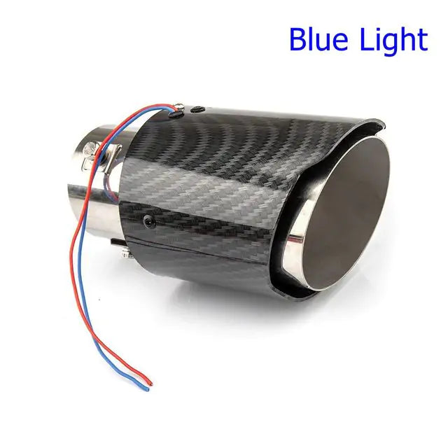 Car Exhaust Muffler Pipe LED Light