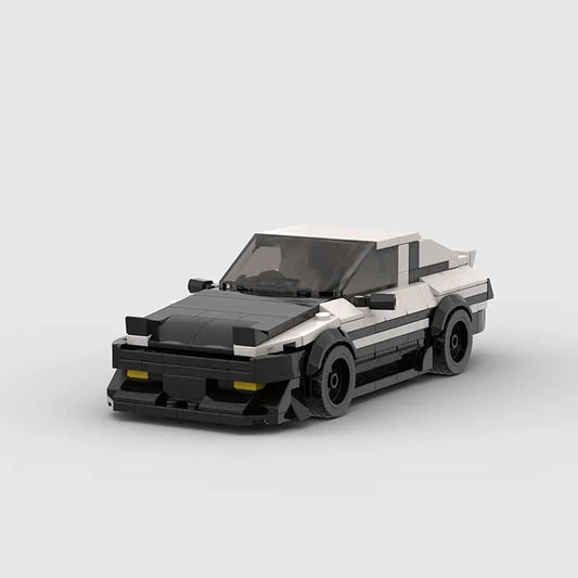 MOC Toyota Trueno AE86 Black & White