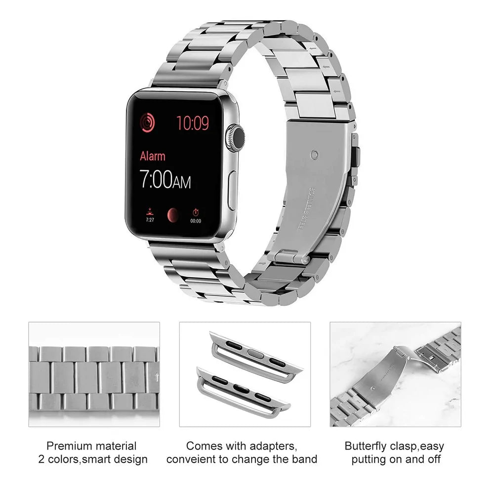 Premium Metal Stainless Steel Apple Watch Band