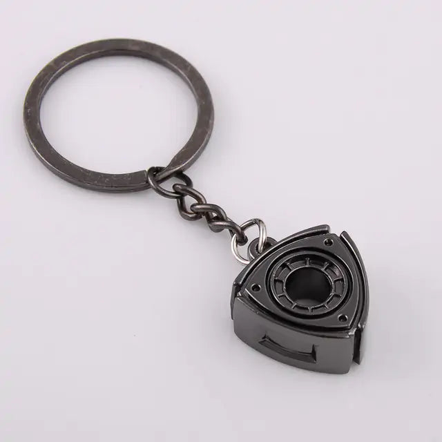 Rotary Wankel Engine Rotor Keyring