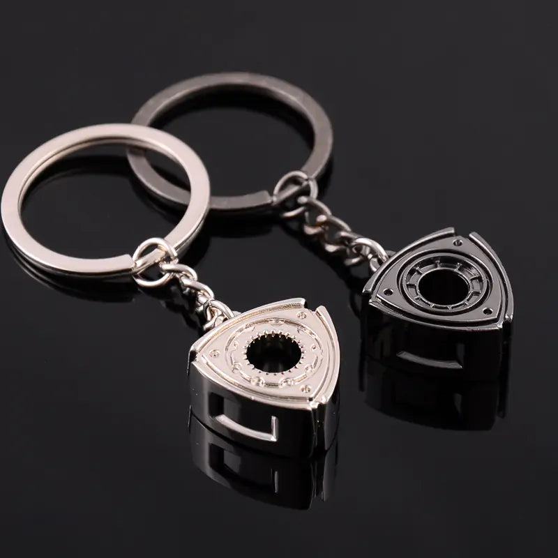 Rotary Wankel Engine Rotor Keyring