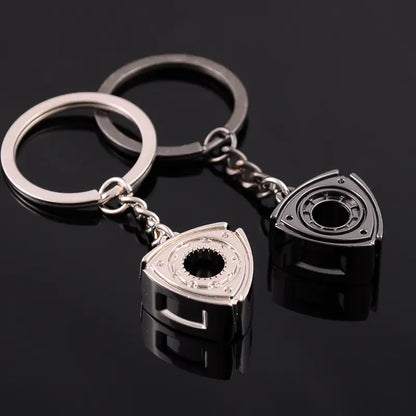 Rotary Wankel Engine Rotor Keyring