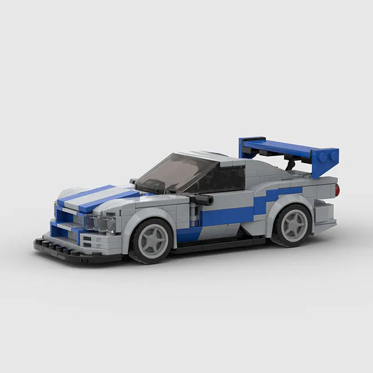 MOC Nissan Skyline GTR R34 Fast n Furious